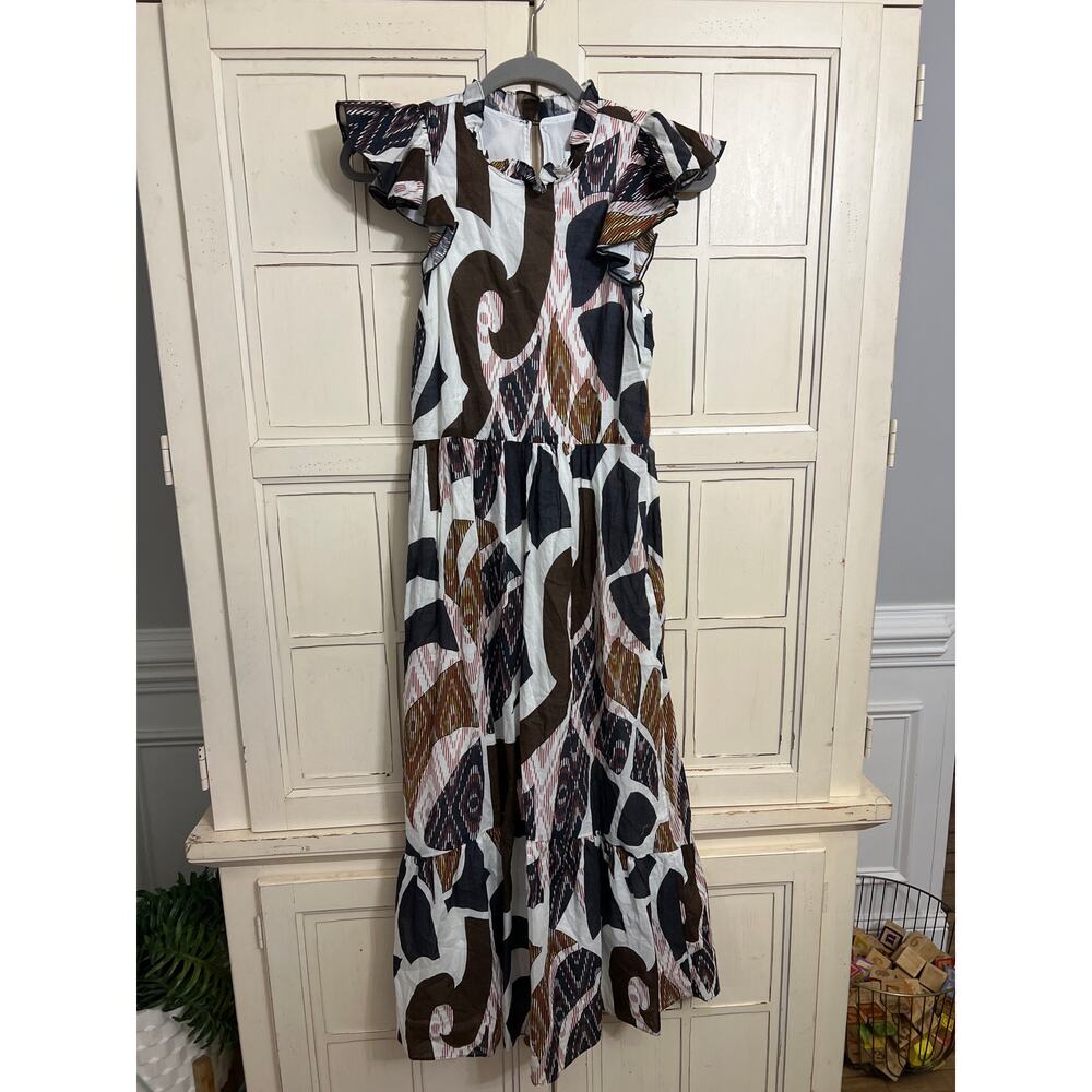 Willa Story size XS cotton maxi dress